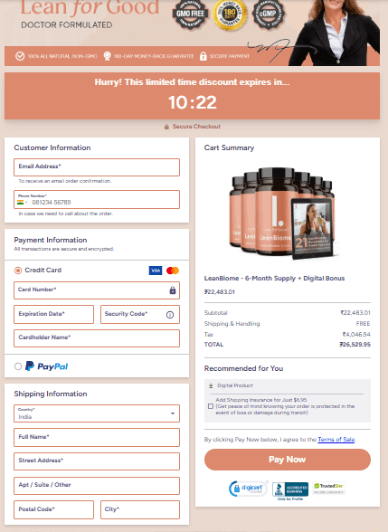 Leanbiome-Secure-Checkout